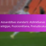 Ātri brīvie sitieni: pārsteiguma taktika, spēlētāju pozicionēšana, uzbrukuma gūšanas iespējas